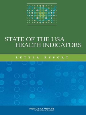 cover image of State of the USA Health Indicators